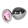 Rosebud Classic Metal Plug L Pink