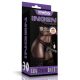 Vibrating Easy Strapon Set 7.5" Black