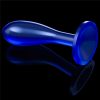 Flawless Clear Prostate Plug 6.0'' Blue