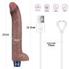 11" REAL SOFTEE Rechargeable Silicone Vibrating Dildo