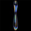 Twilight Gleam Glass Dildo- Double Delight