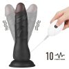 Vibrating Easy Strapon Set 7.5'' Black