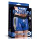 Chic Strap-On shorts S/M (32 - 35 inch waist) Blue