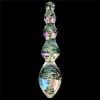 Glow-in-the-dark Twilight Gleam Glass Dildo-Tantalizing Orbs