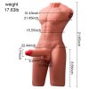 Jason Body Ass Masturbator and Dildo Thrusting