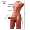 Jason Body Ass Masturbator and Dildo Thrusting