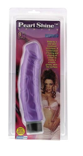 Pearl Shine 9 Vibrator Purple