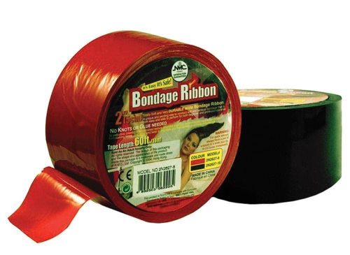 Bondage Ribbon 5cm/18mtr Red