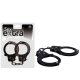 SEX EXTRA - METAL CUFFS BLACK