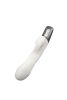 TITANZ 8.5" SILICONE RECHARGEABLE VIBRATOR IN IVORY WHITE