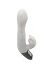 TITANZ 8.5" SILICONE RECHARGEABLE VIBRATOR IN IVORY WHITE