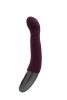 TITANZ 8" SILICONE RECHARGEABLE VIBRATOR IN RUBINE RED