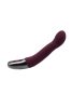 TITANZ 8" SILICONE RECHARGEABLE VIBRATOR IN RUBINE RED