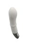 TITANZ 7" SILICONE RECHARGEABLE VIBRATOR IN IVORY WHITE