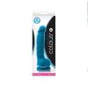 Colours Dual Density 5 inch Dildo Blue