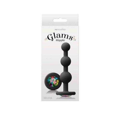 Glams - Ripple   Rainbow Gem - Black