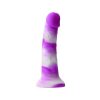 Colours - Pleasures - Yum Yum  7" Dildo - Purple