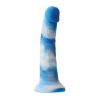 Colours - Pleasures - Yum Yum  8" Dildo - Blue