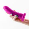 Colours - Dual Density - 7" Girth Dildo - Purple