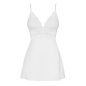 810-BAB-2 babydoll & thong white S/M