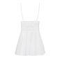 810-BAB-2 babydoll & thong white S/M