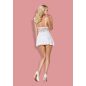 810-BAB-2 babydoll & thong white L/XL
