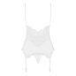 810-COR-2 corset & thong white S/M