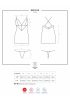828-CHE-1 chemise & thong  S/M