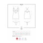 828-CHE-1 chemise & thong L/XL