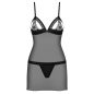 865-CHE-1 chemise & thong S/M