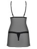 865-CHE-1 chemise & thong  S/M