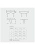 Catia garter belt & thong L/XL