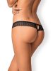 Shibu crotchless thong black  S/M