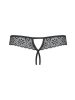 Shibu crotchless thong black L/XL