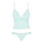 Delicanta top & panties S/M mint