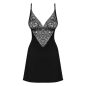 Cecilla chemise & thong black S/M