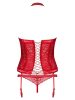 Flameria corset & thong  S/M