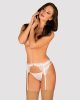 Bianelle garter belt white L/XL