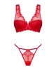 Lonesia 2-pcs set red  S/M