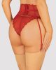 Lonesia garter belt red  S/M