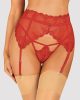 Lonesia garter belt red L/XL