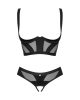 Chic Amoria 2-pcs crotchless set  M/L