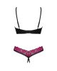 Rosenty 2-pcs crotchless set   XS/S