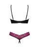 Rosenty 2-pcs crotchless set   XS/S