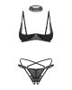 Donarella 3-pcs crotchless set XS/S