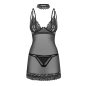 Donarella chemise & thong M/L