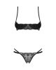 Nutris 2-pcs crotchless set  M/L