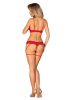 Ingridia 2-pcs crotchless set   XS/S