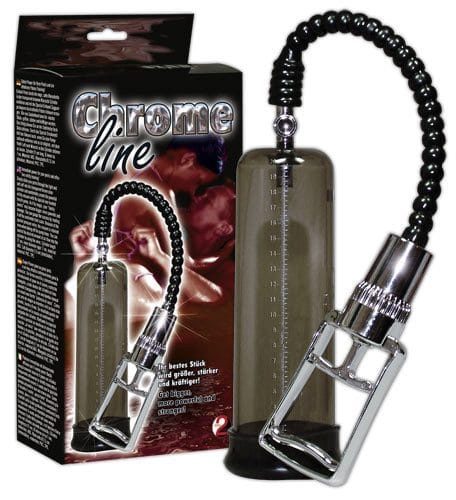 Chrome Line Penis Pump