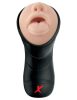 Deep Throat Vibrating Stroker Light/Black